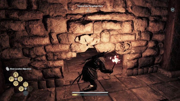 In this tomb, passages are blocked by vases - Lakonia - Tombs in Assassins Creed Odyssey - Tombs - Assassins Creed Odyssey Guide