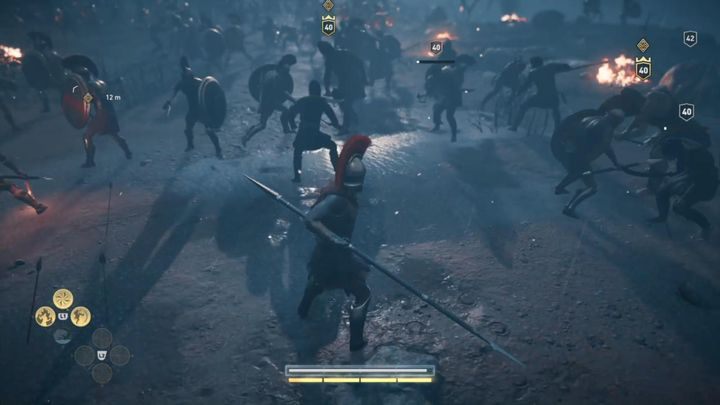 Your unit was attacked by a Persian army - AC Odyssey: Prologue Walkthrough - Main Storyline - Assassins Creed Odyssey Guide