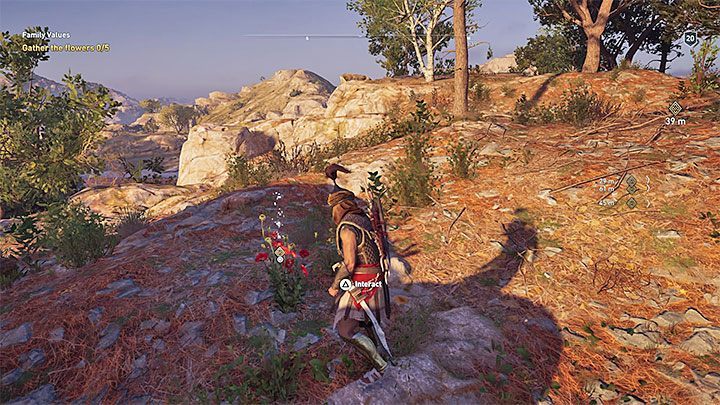 Go west of the village and explore the areas adjacent to Xerxes Military Fort - AC Odyssey: Kosta - Romance - Romances - Assassins Creed Odyssey Guide