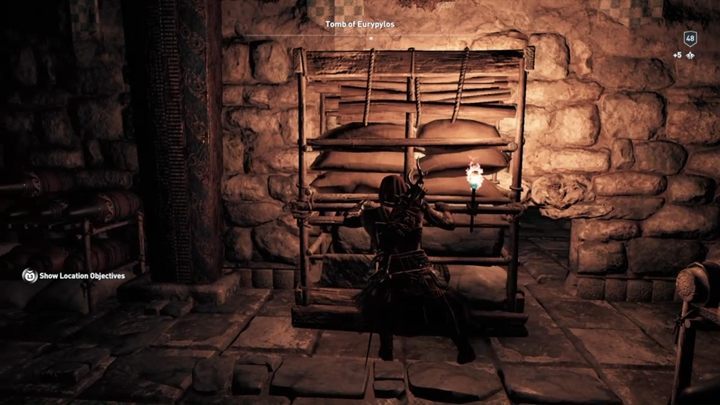 Open the chest and move forward - Achaia - Tombs in Assassins Creed Odyssey - Tombs - Assassins Creed Odyssey Guide