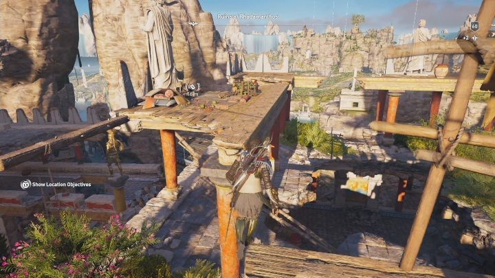 Location of Ainigmata Ostraka: In a location called Ruins of Rhadamanthos - Episode 1 - Fields of Elysium | Ainigmata Ostrakas in ACO Fate of Atlantis - Ainigmata Ostraka - Assassins Creed Odyssey Guide