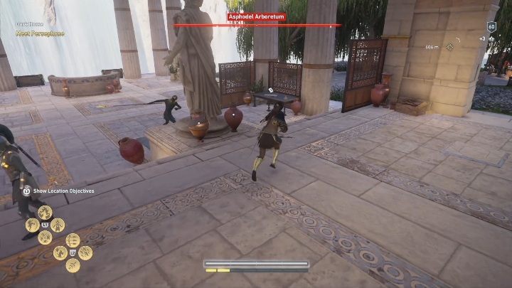 Location of Ainigmata Ostraka: Youll find the first part of the ostrakon in the area known as Asphodel Arboretum - Episode 1 - Fields of Elysium | Ainigmata Ostrakas in ACO Fate of Atlantis - Ainigmata Ostraka - Assassins Creed Odyssey Guide
