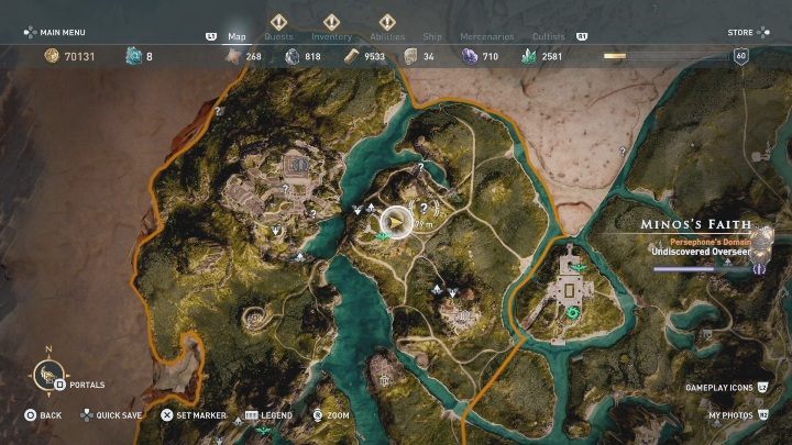 4 - Minoss Faith | Marble Maiden Tribute - Marble Maiden Tribute - Assassins Creed Odyssey Guide