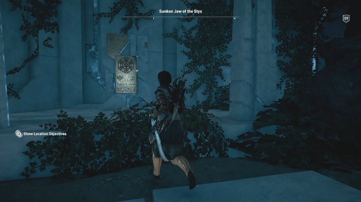 Travel to the end of the area - youll find the table there - Sunken Jaw of the Styx | Perception of Hermes missions in AC Odyssey - Perception of Hermes - Assassins Creed Odyssey Guide
