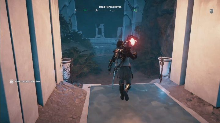 When you get through the traps, youll find yourself near Dead Heroes Haven - AC Odyssey Fate of Atlantis: Dead Heroes Haven, Perception of Hermes - Perception of Hermes - Assassins Creed Odyssey Guide