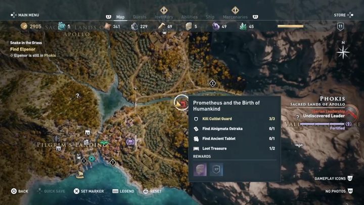 1 - Phokis - Ainigmata Ostraka in Assassins Creed Odyssey Game - Ainigmata Ostraka - Assassins Creed Odyssey Guide