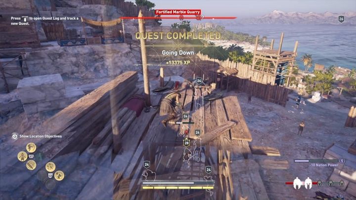 Your goal is to reduce Nation Power on Paros Island - AC Odyssey: Paradise Lost Walkthrough - Main Storyline - Assassins Creed Odyssey Guide