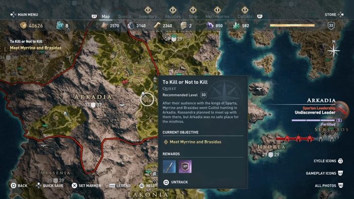 Clerk Tree Infrared AC Odyssey: Cultists and Archont Walkthrough - Assassin's Creed Odyssey  Guide | gamepressure.com