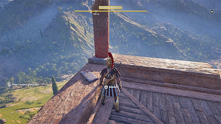 Location of Ainigmata Ostraka: Reach the Palace of Aphareus, which is located on a hill in central Messenia - Ainigmata Ostraka on Messenia in Assassins Creed Odyssey - Ainigmata Ostraka - Assassins Creed Odyssey Guide