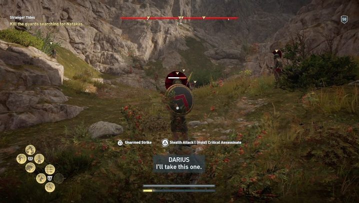 After examining the traces, you and your companion will go to the next place - AC Odyssey Legacy of the first blade: Stranger Tides - Episode 2 - Shadow Heritage - Assassins Creed Odyssey Guide