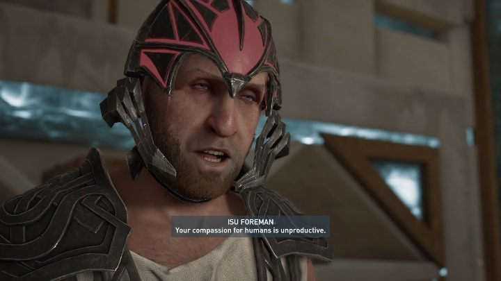 This mission will begin with a conversation with Foreman - The Dikastes of Atlantis | Fate of Atlantis walkthrough - Episode 3 - Judgement of Atlantis - Assassins Creed Odyssey Guide