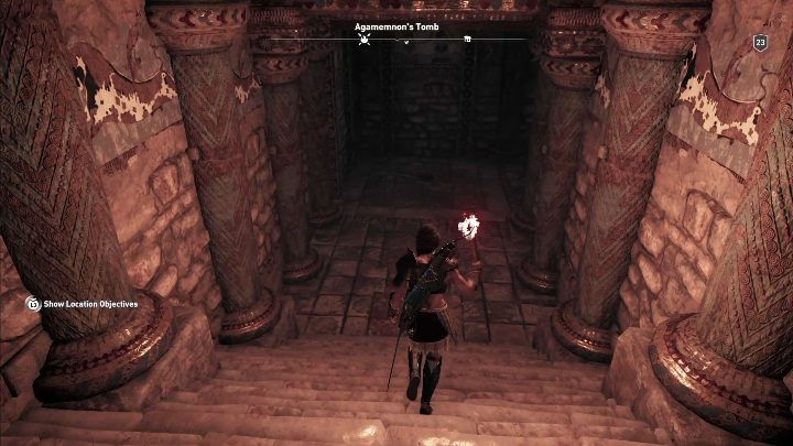 Continue, and then turn left - AC Odyssey: Tombs in Argolis - Tombs - Assassins Creed Odyssey Guide