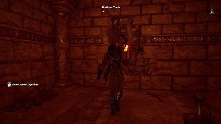 Walkthrough: Enter the tomb and smash the planks blocking your way - AC Odyssey: Tombs in Argolis - Tombs - Assassins Creed Odyssey Guide