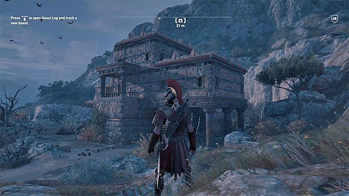 Location of the Tomb: Valley of Olympia - AC Odyssey: Tombs in Elis - Tombs - Assassins Creed Odyssey Guide
