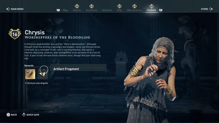 Automation cabbage Sticky AC Odyssey: Worshippers of the Bloodline - Kosmos Cultists |  gamepressure.com