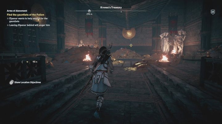 Go to the other side of the building - Lost and Found | Fate of Atlantis walkthrough - Episode 2 - Torment of Hades - Assassins Creed Odyssey Guide