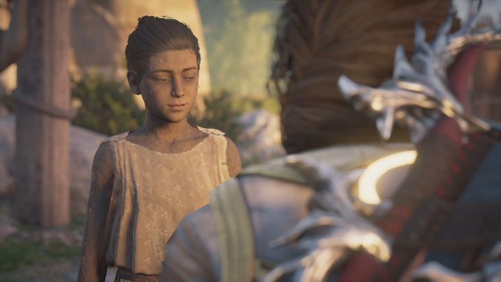 After finding the girl, it is time to say goodbye - Lost and Found | Fate of Atlantis walkthrough - Episode 2 - Torment of Hades - Assassins Creed Odyssey Guide