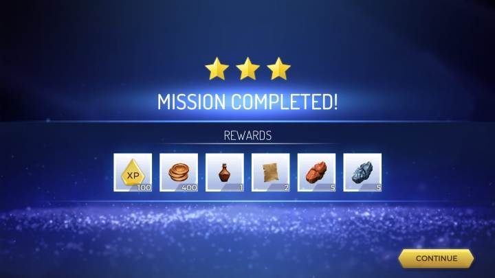 After completing a mission in this category, you can get the resources needed to craft weapons - Mission types in Assassins Creed Rebellion - Missions - Assassins Creed Rebellion Guide