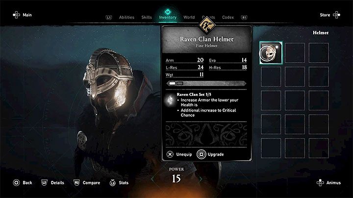 The most important feature of item sets is that putting on gear pieces belonging to the same set unlocks stat bonuses, which are always visible in the item's description under its name - Assassins Creed Valhalla: Item sets - what are they? - Eivor - Assassins Creed Valhalla Guide