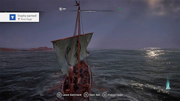 Try to get to the next boats as soon as possible, as the "invisible" 2-minute meter will start when the first boat is destroyed - Assassins Creed Valhalla: Row Rage trophy - how to unlock? - Trophy guide - Assassins Creed Valhalla Guide