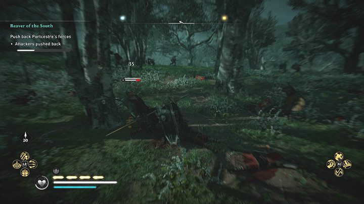The Saxon army stationed in Portcestre will attack the camp – you have to fight - Assassins Creed Valhalla: Reaver of the South - walkthrough - Southsexe - Assassins Creed Valhalla Guide
