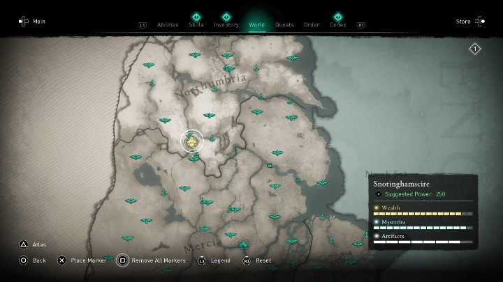You will find the mask in a hideout in Sherwood - Assassins Creed Valhalla: Gear - Snotinghamscire, secrets, locations - Snotinghamscire - Assassins Creed Valhalla Guide