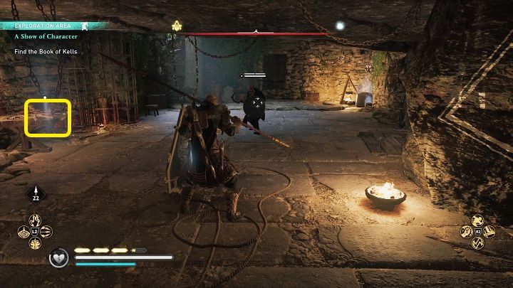 Go to the location indicated on the world map and enter the tomb - AC Valhalla Wrath of the Druids: A Show of Character - solution - Assassins Creed Valhalla Guide