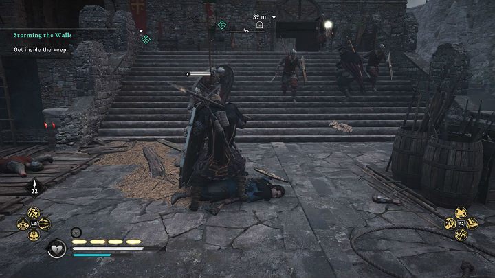 All of the major obstacles have been overcome and your troops broke into the inner ring of the fortress - Assassins Creed Valhalla: Storming the Walls - guide - Southsexe - Assassins Creed Valhalla Guide