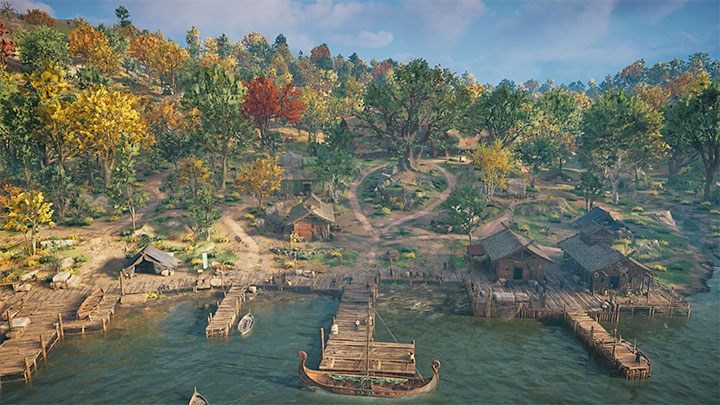 You will be able to establish a settlement soon after you arrive at England - Assassins Creed Valhalla: Settlement - functions and upgrades - Basics - Assassins Creed Valhalla Guide