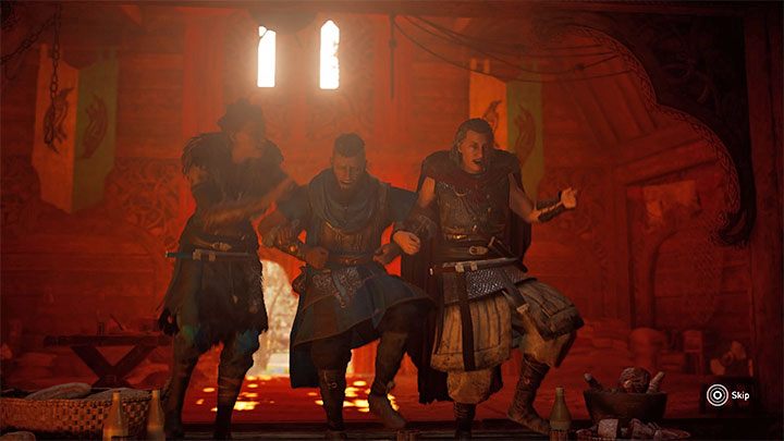 The feast is one of the most important unique mechanics of the Ravensthorpe settlement - Assassins Creed Valhalla: Settlement - functions and upgrades - Basics - Assassins Creed Valhalla Guide