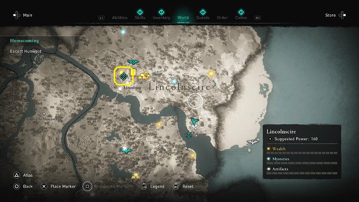 1 - Assassins Creed Valhalla: Return home/Homecoming - walkthrough - Lincolnscire - Assassins Creed Valhalla Guide
