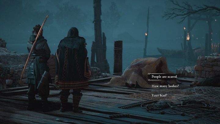 Go to a designated place to talk to Erke - Assassins Creed Valhalla: Bleeding the Leech - walkthrough - Lunden - Assassins Creed Valhalla Guide