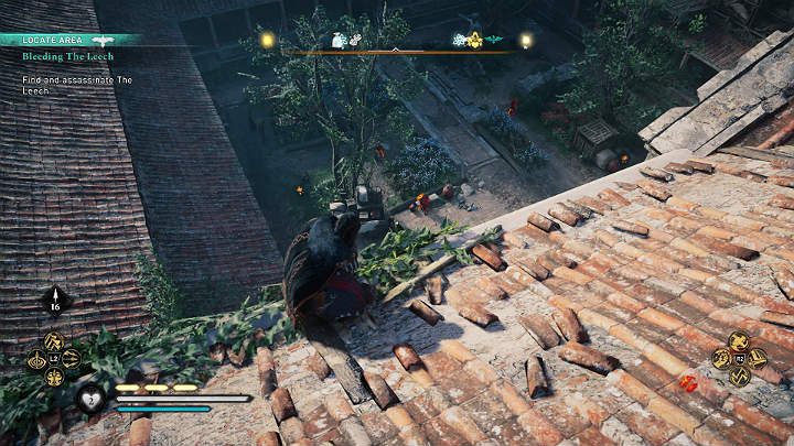 You will find the Leech in a well-guarded building in the very center of Lunden - Assassins Creed Valhalla: Bleeding the Leech - walkthrough - Lunden - Assassins Creed Valhalla Guide