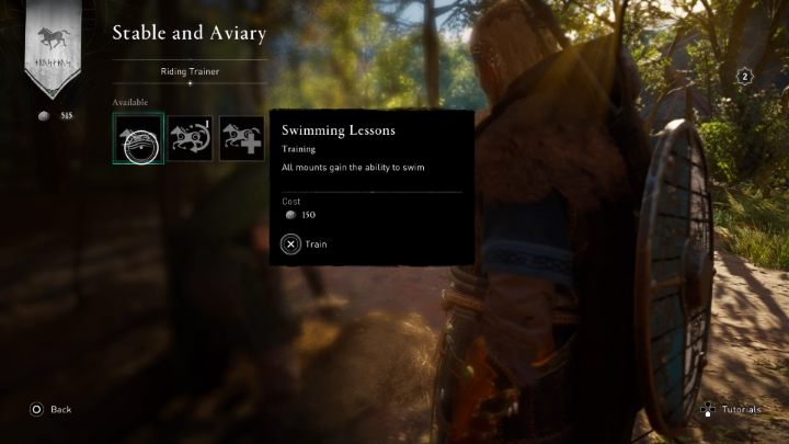 Much more important is the possibility to train a horse, i - Assassins Creed Valhalla: Best buildings for the settlement - which are those? - Settlement and vessel - Assassins Creed Valhalla Guide