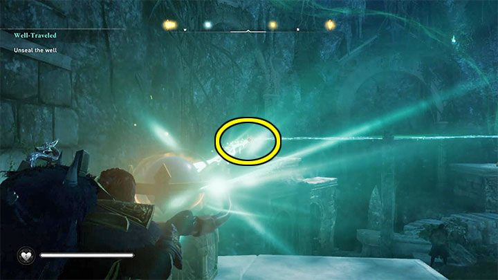 Now go to the opposite end of the room - Assassins Creed Valhalla: Well of Urdr in Asgard - how to open it? - Exploring the game world - Assassins Creed Valhalla Guide