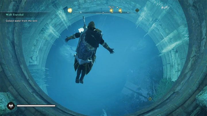 You can now jump into the well - Assassins Creed Valhalla: Well of Urdr in Asgard - how to open it? - Exploring the game world - Assassins Creed Valhalla Guide