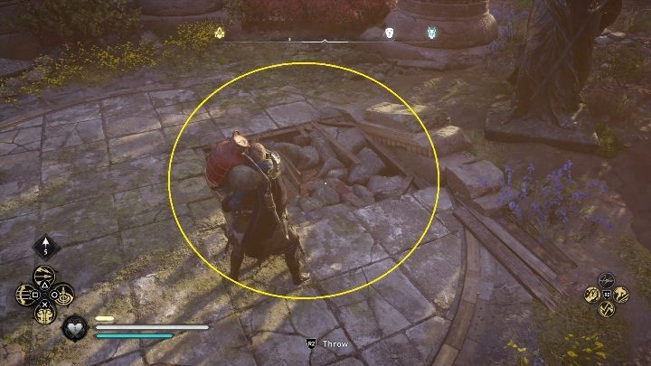 This artifact is located in a cave - Assassins Creed Valhalla: Roman artifact - East Anglia secrets, locations - East Anglia - Assassins Creed Valhalla Guide