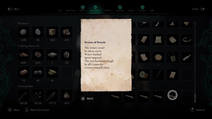 You will find the blueprint in the west of Ireland, in the Connacht region - AC Valhalla Wrath of the Druids: Treasure Hoard Map - Connacht, secrets, locations - Connacht - Assassins Creed Valhalla Guide