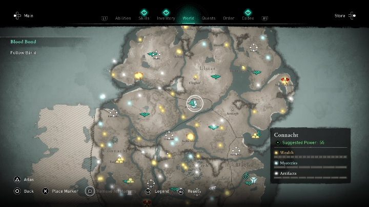 1 - AC Valhalla Wrath of the Druids: Legendary Animal - Connacht, secrets, locations - Connacht - Assassins Creed Valhalla Guide