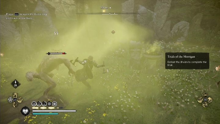 To complete this side activity, you must kill the enemies - AC Valhalla Wrath of the Druids: Trails of the Morrigan - Connacht, secrets, locations - Connacht - Assassins Creed Valhalla Guide