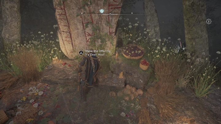 There is 1 Offering Altar in this region - AC Valhalla Wrath of the Druids: Connacht - map - Maps of Ireland - Assassins Creed Valhalla Guide