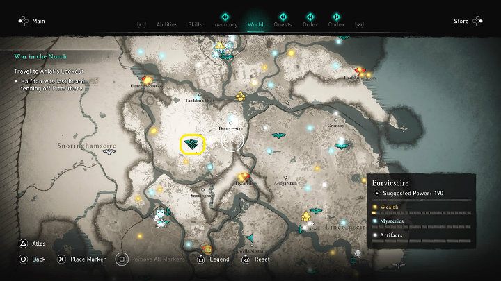 1 - Assassins Creed Valhalla: War in the North - solution - Eurvicscire - Assassins Creed Valhalla Guide
