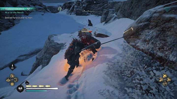 After a while, more hostile warriors will arrive from the hill - Assassins Creed Valhalla: War in the North - solution - Eurvicscire - Assassins Creed Valhalla Guide