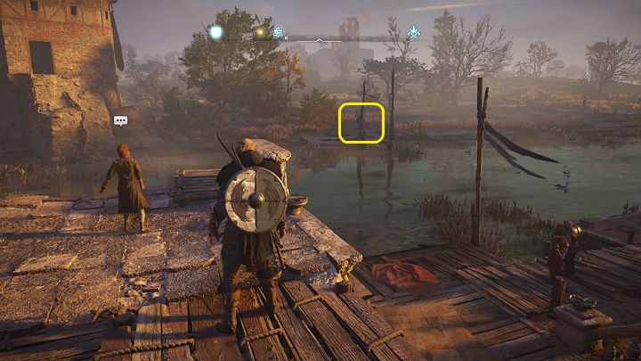 Talk to the girl and then go to the other side of the river – you will find the white horse - Assassins Creed Valhalla: The Wayward - walkthrough - East of England - Assassins Creed Valhalla Guide