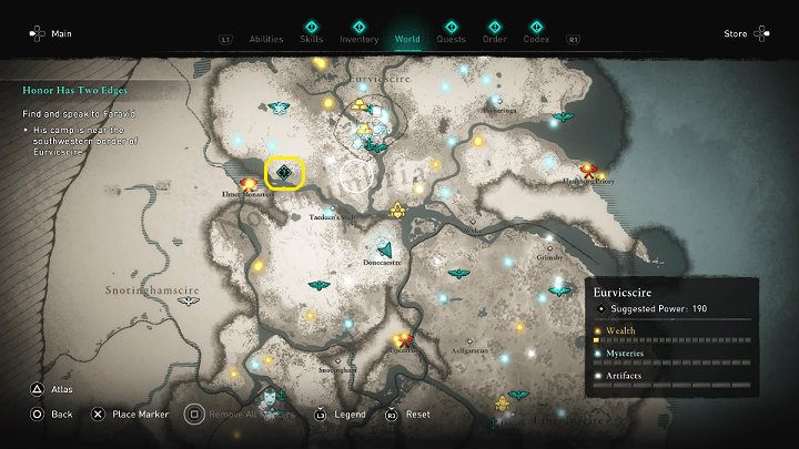 1 - Assassins Creed Valhalla: Honor Has Two Edges - walkthrough - Eurvicscire - Assassins Creed Valhalla Guide