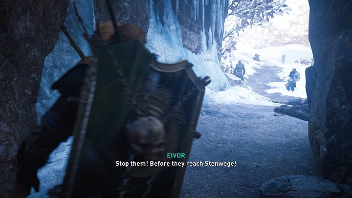 Eivor will tell Faravid that the enemy forces are stationed in Stenwege, and to get ready for a war in which the enemy can count on help from outside - Assassins Creed Valhalla: Honor Has Two Edges - walkthrough - Eurvicscire - Assassins Creed Valhalla Guide