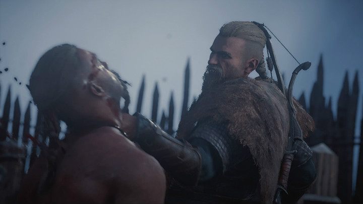 Interestingly, when Eivor leads the defeated leader out, Faravid will not let him speak a word but will kill him immediately - Assassins Creed Valhalla: Honor Has Two Edges - walkthrough - Eurvicscire - Assassins Creed Valhalla Guide