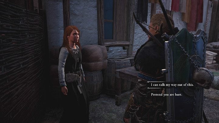 There aretwo ways to solve a problem with an angry crowd - Assassins Creed Valhalla: Road to Hamartia - walkthrough - Eurvicscire - Assassins Creed Valhalla Guide