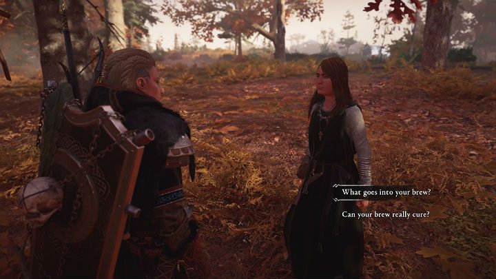 No matter what solution you choose, talk to Moira - Assassins Creed Valhalla: Road to Hamartia - walkthrough - Eurvicscire - Assassins Creed Valhalla Guide