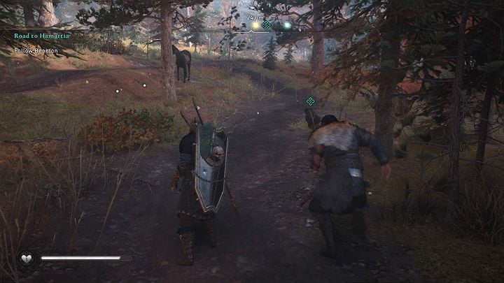 Unfortunately, Olav will not survive and Halfdan will order the dog to track down the bandits who murdered one of his scouts - Assassins Creed Valhalla: Road to Hamartia - walkthrough - Eurvicscire - Assassins Creed Valhalla Guide